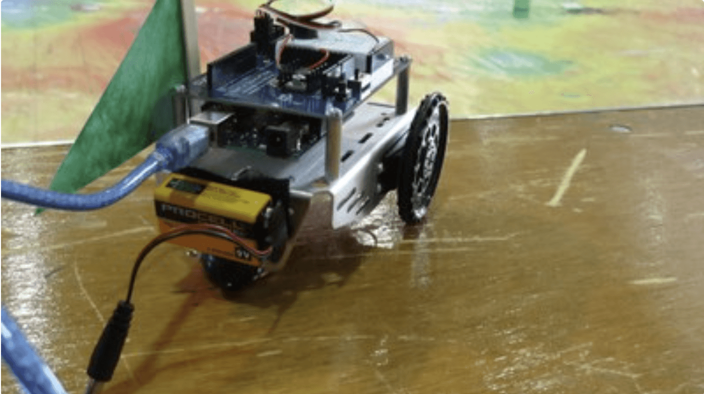 Rover demonstration at Purdue Space Day